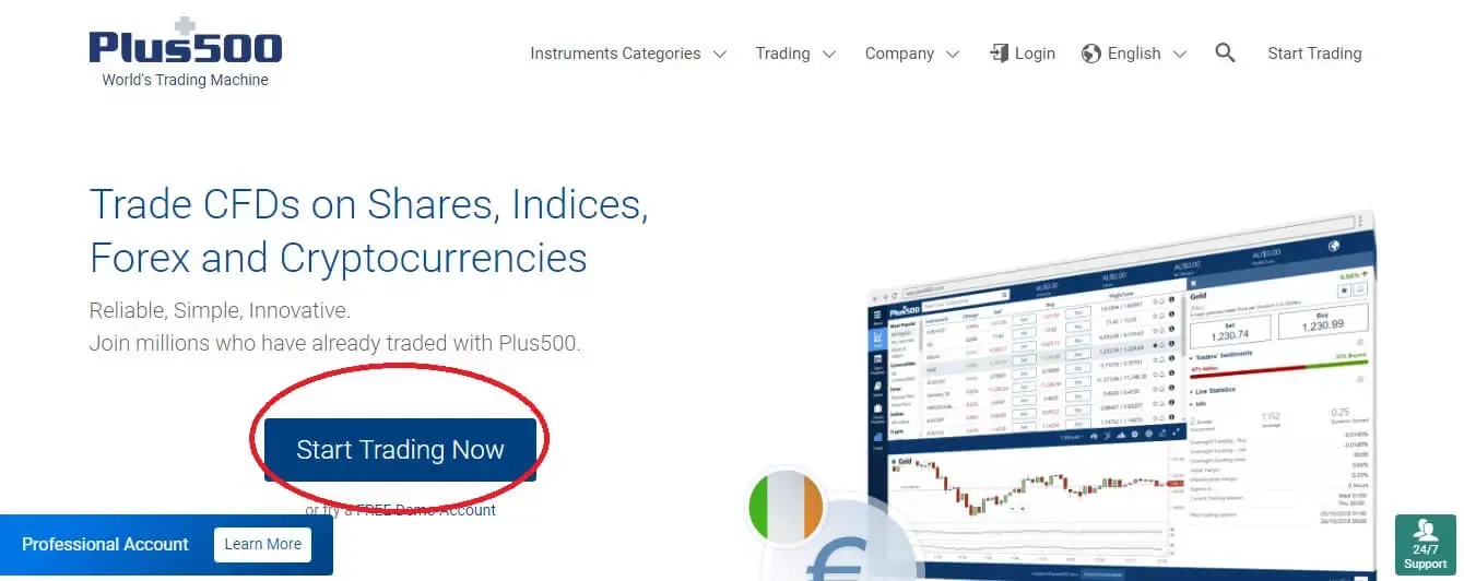 How to Open a Plus500 Account?