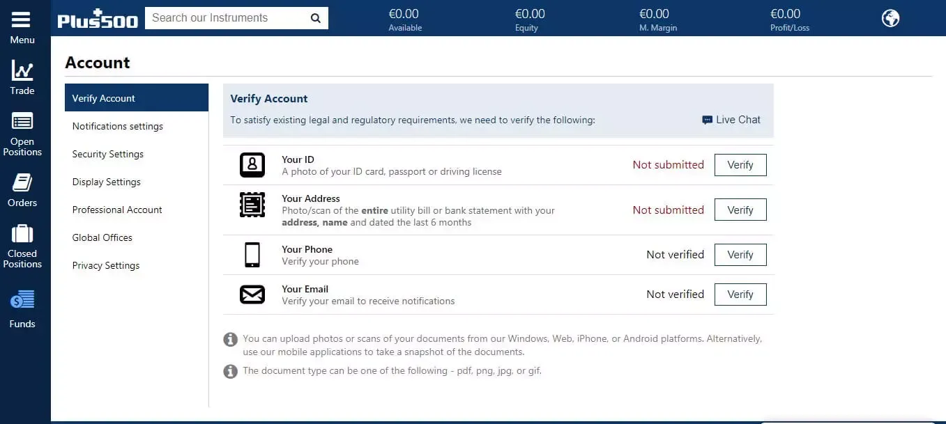 How to Open a Plus500 Account?