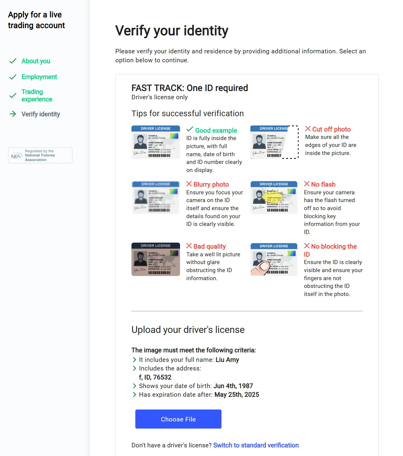 Verify your identity 2 Verify your identity 2
