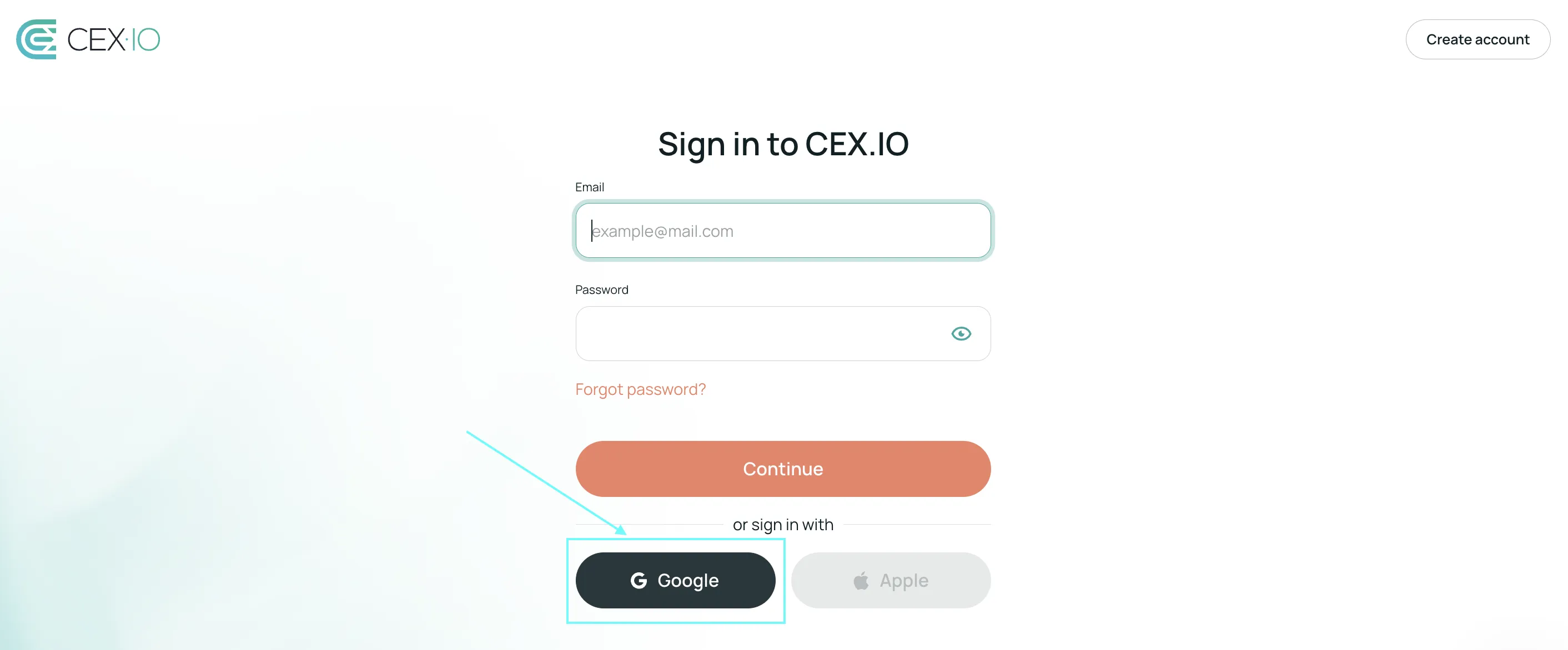 How to log in to your CEX.IO account How to log in to your CEX.IO account