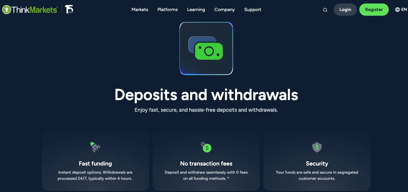 Withdrawal of Funds Rules Withdrawal of Funds Rules