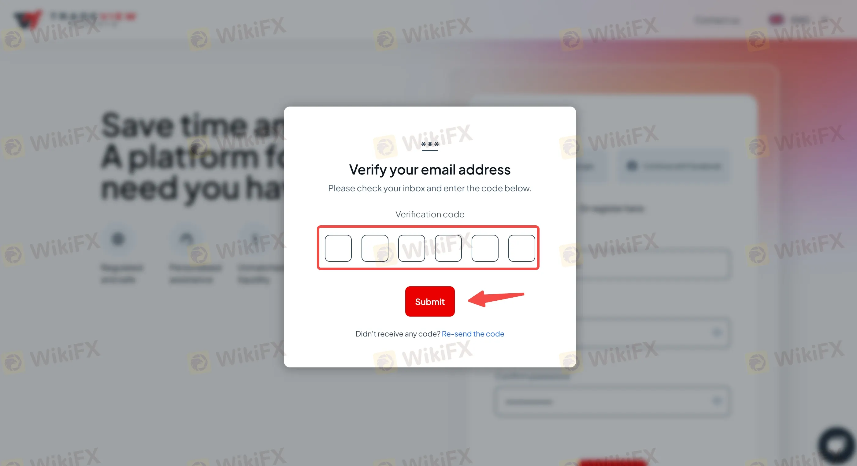 Verify your email address