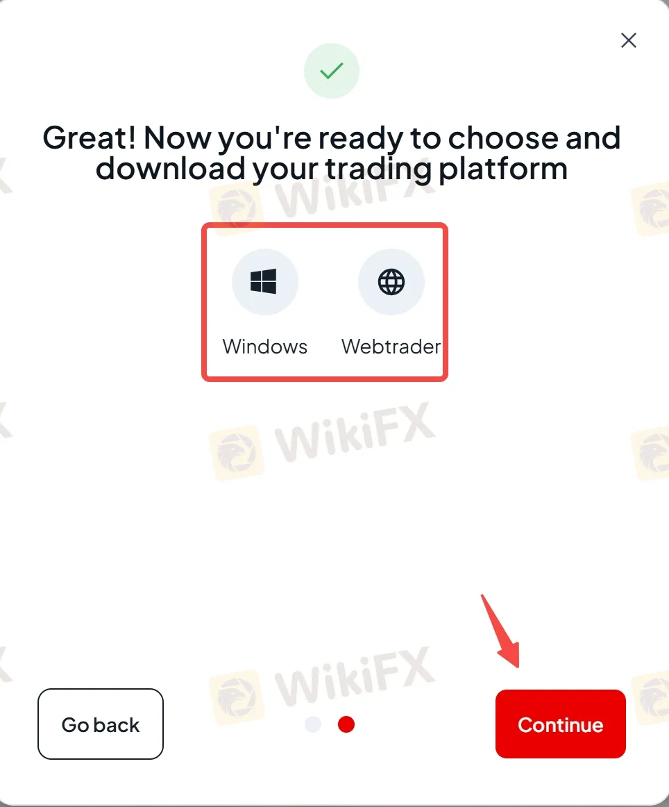 Choose your trading platform