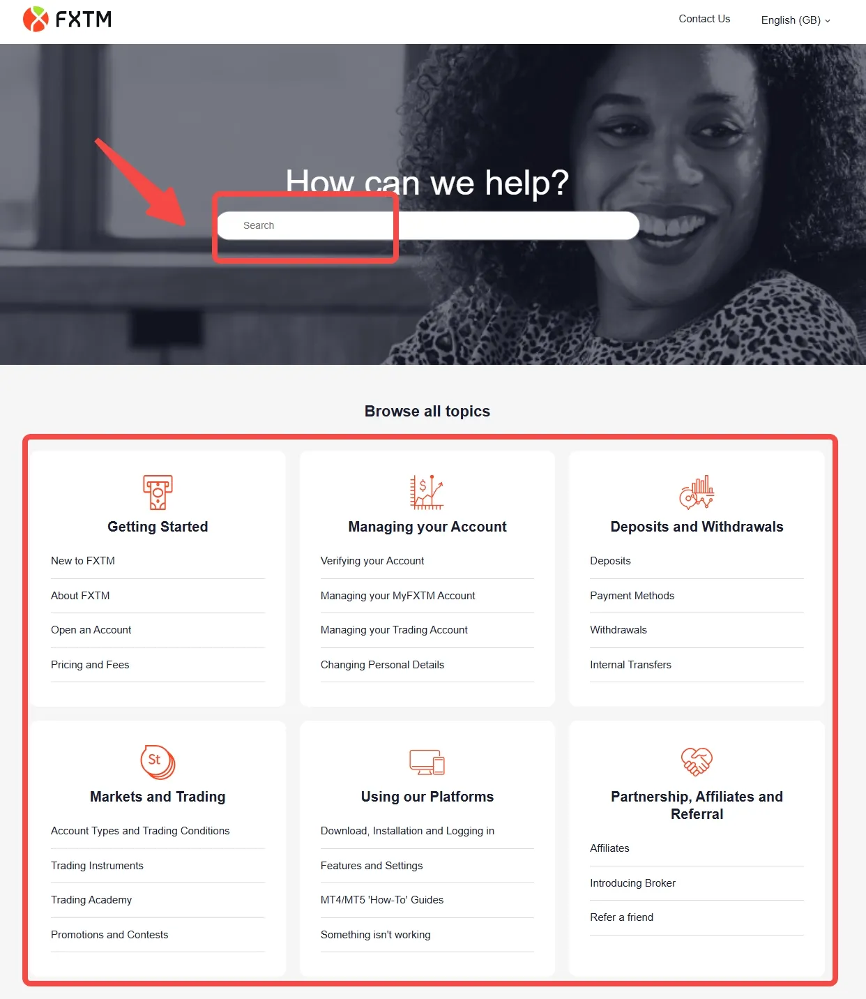 FXTM Help Center