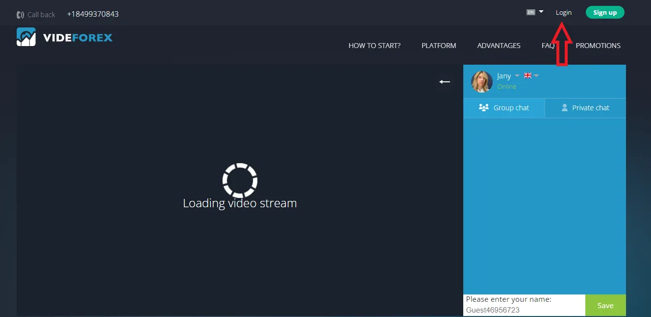 Step 1: Visit the VideForex Website Step 1: Visit the VideForex Website