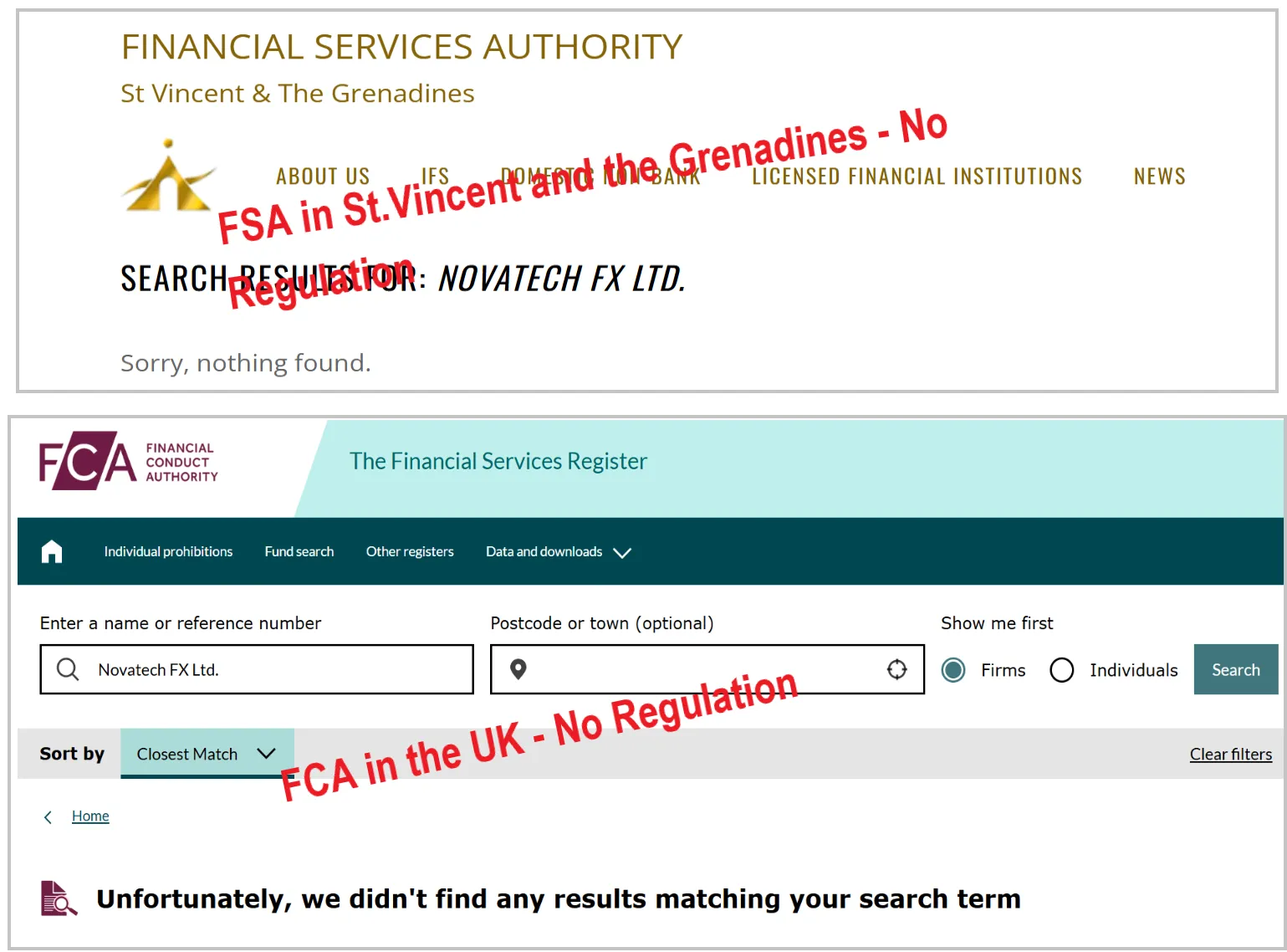NovaTech - Unregulated Operation