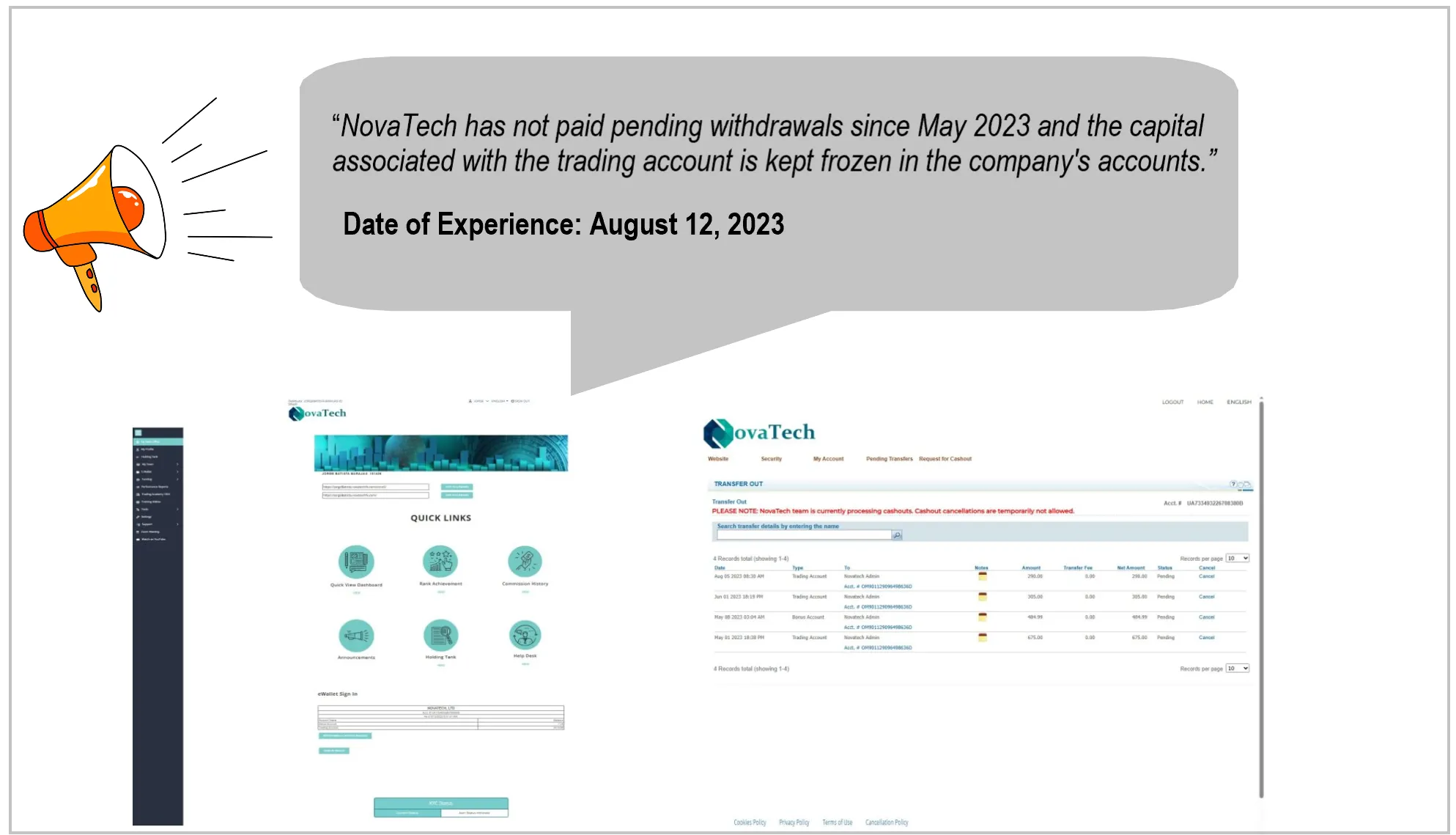Novatech scam
