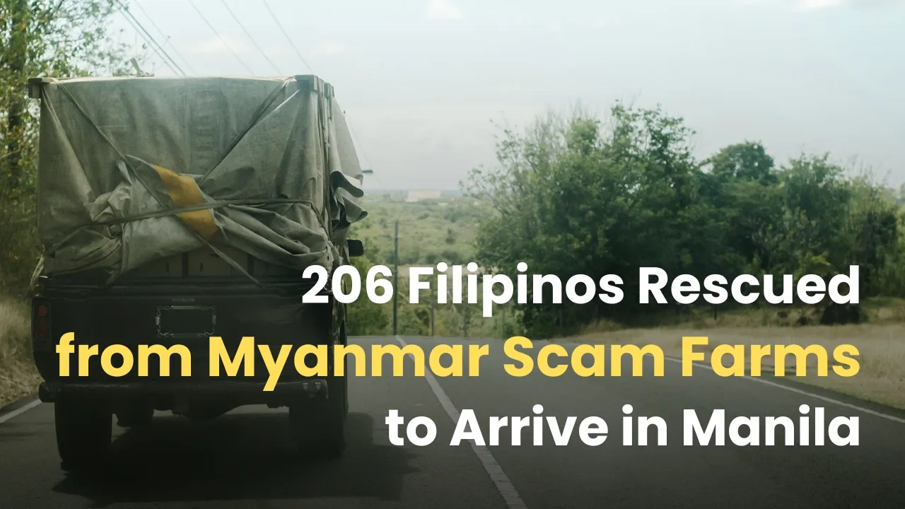 206 Filipinos Rescued from Myanmar Scam Farms to Arrive in Manila.jpg 206 Filipinos Rescued from Myanmar Scam Farms to Arrive in Manila.jpg