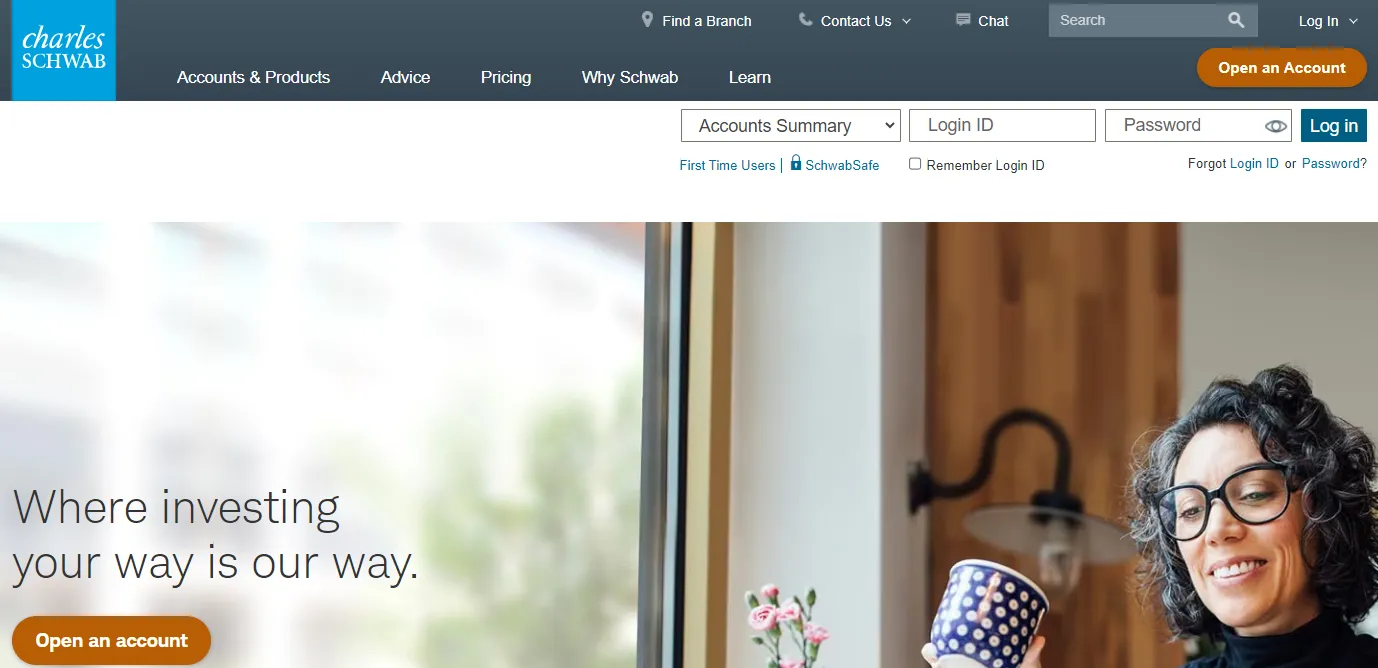 5.Charles Schwab