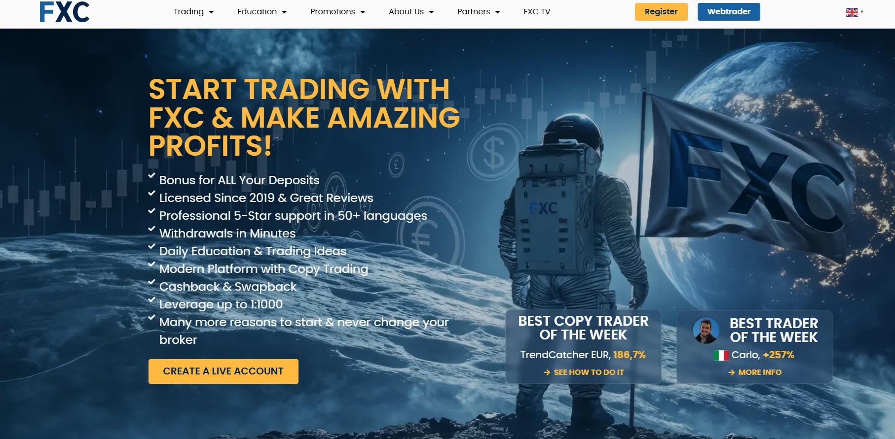 4. FXCentrum - Best Offshore High-Leverage Option 4. FXCentrum - Best Offshore High-Leverage Option