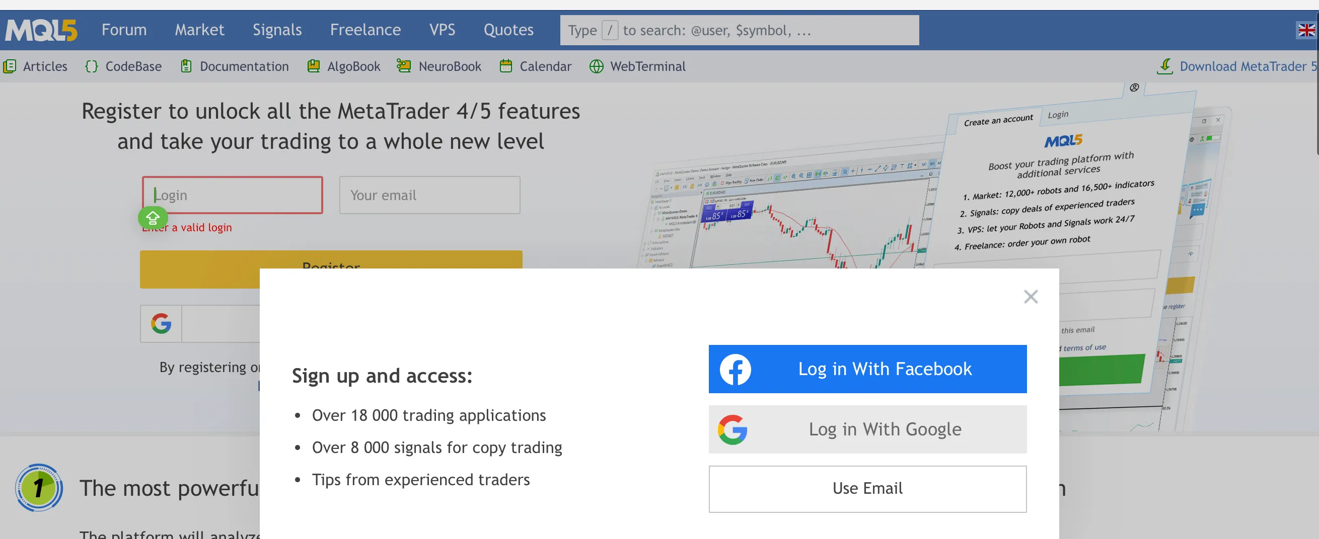How to Open a MT5 Trading Account?
