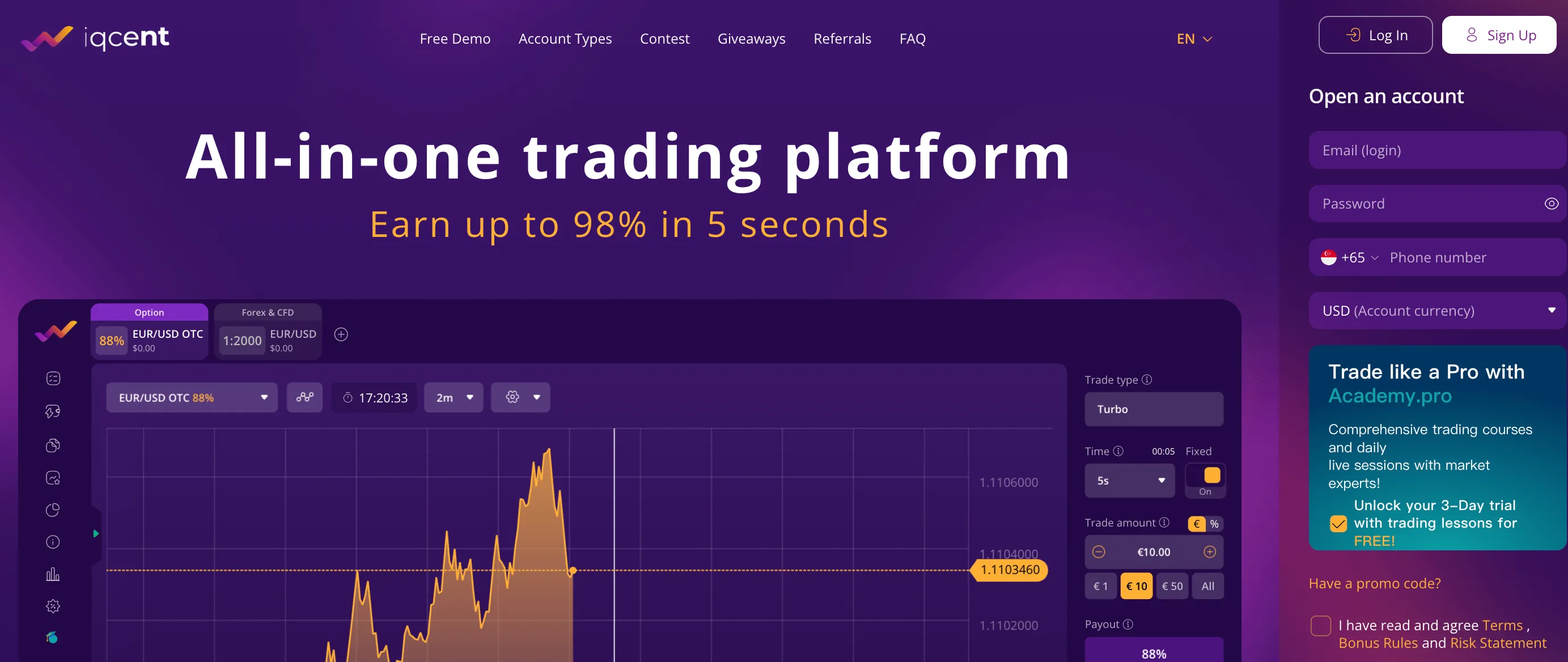 IQCent 信息