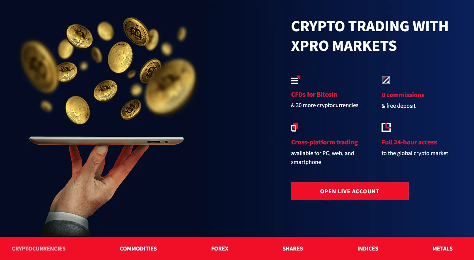 What Can I Trade on XPro Markets?