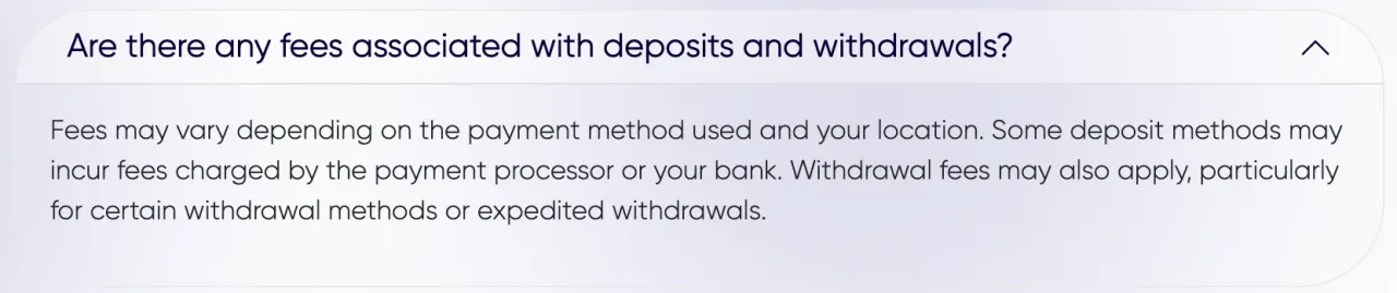 Non-Trading Fees