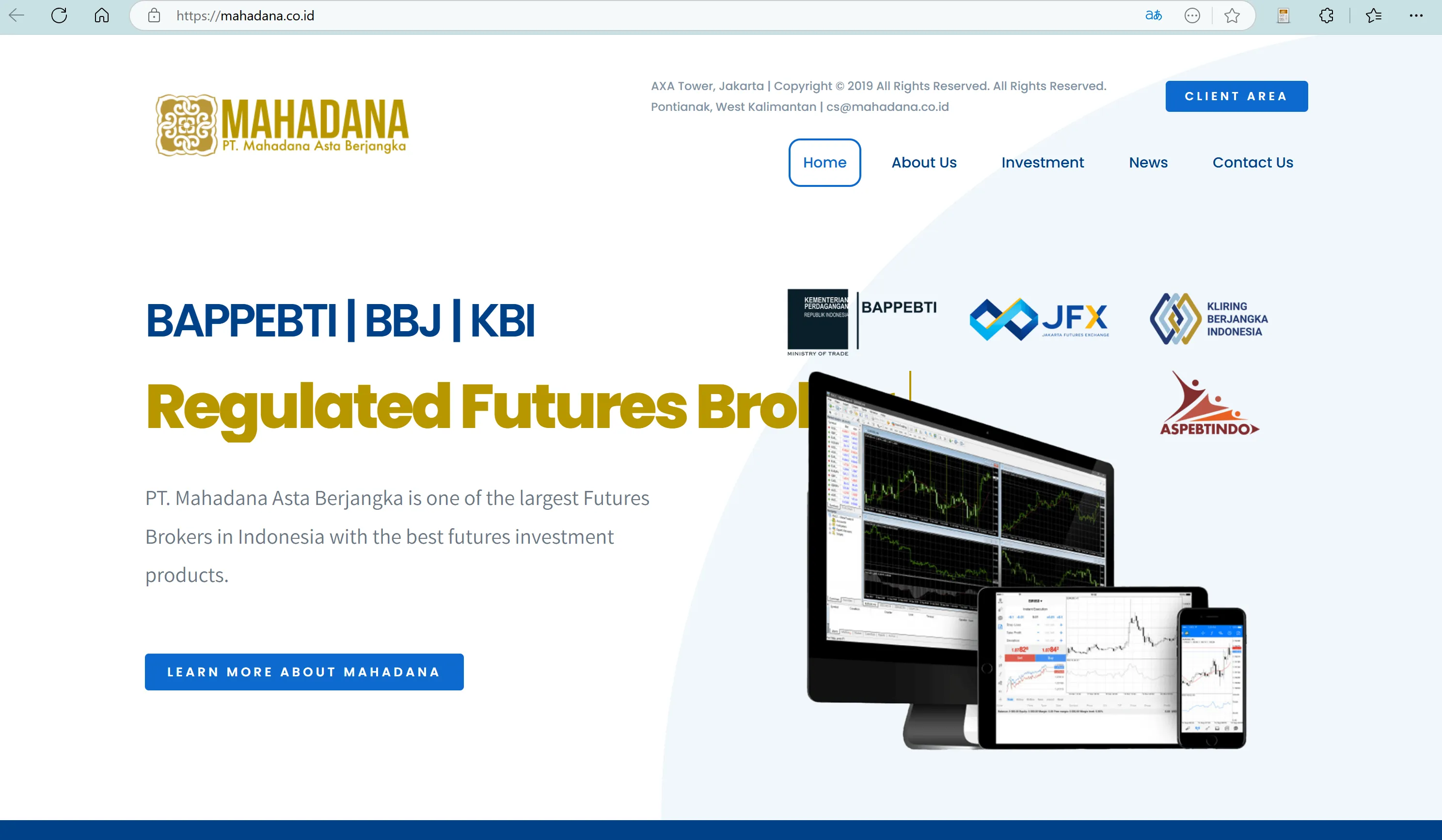 Mahadana's homepage