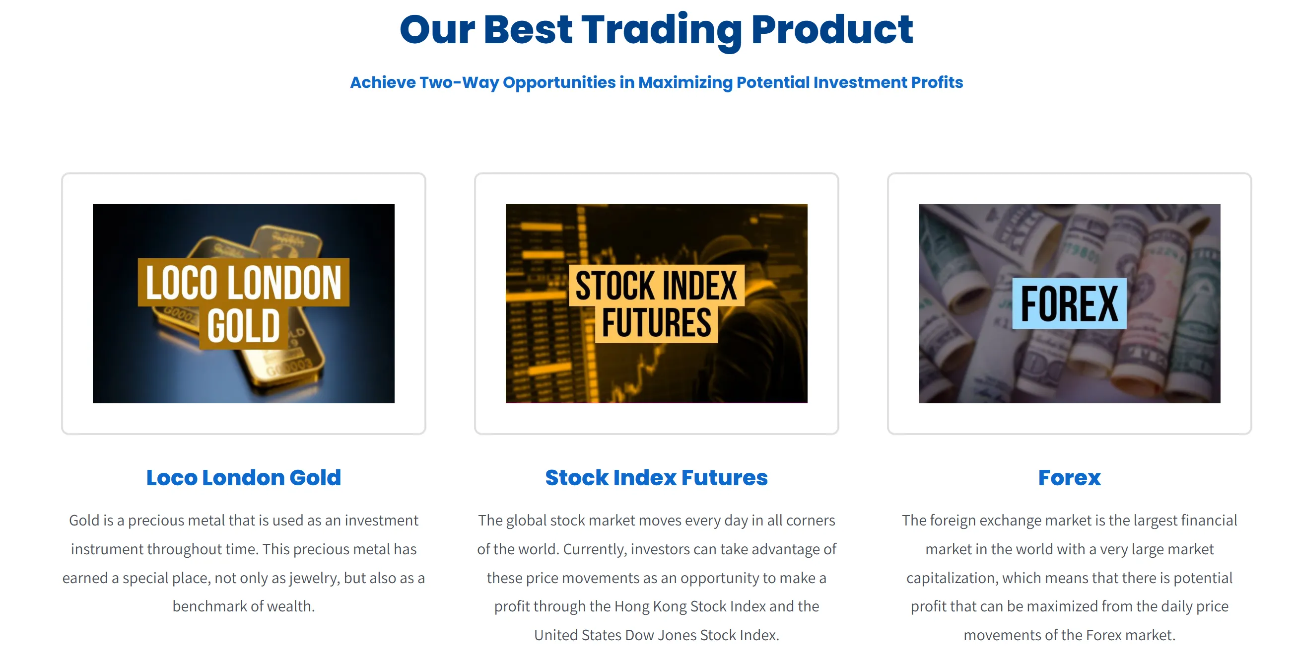 What Can I Trade on Mahadana?