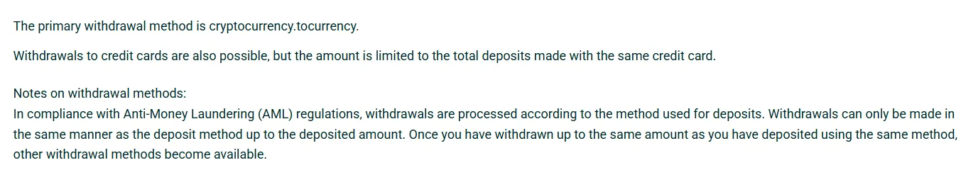  Withdrawal Options