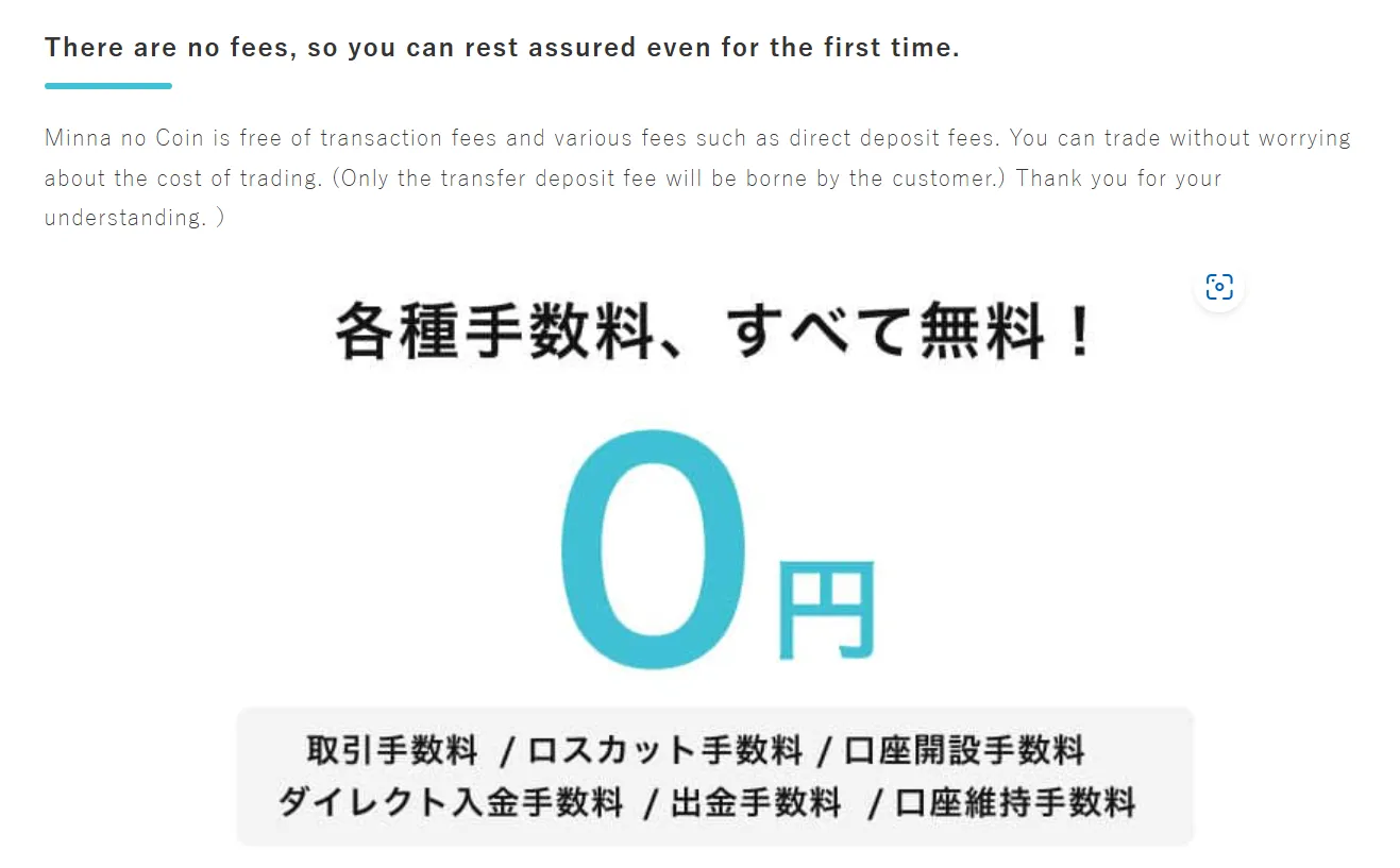 GaitameOnline Fees