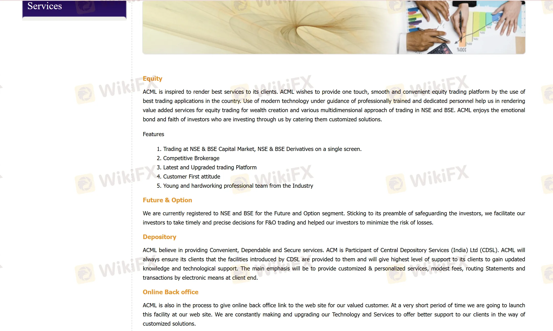 Products and Services