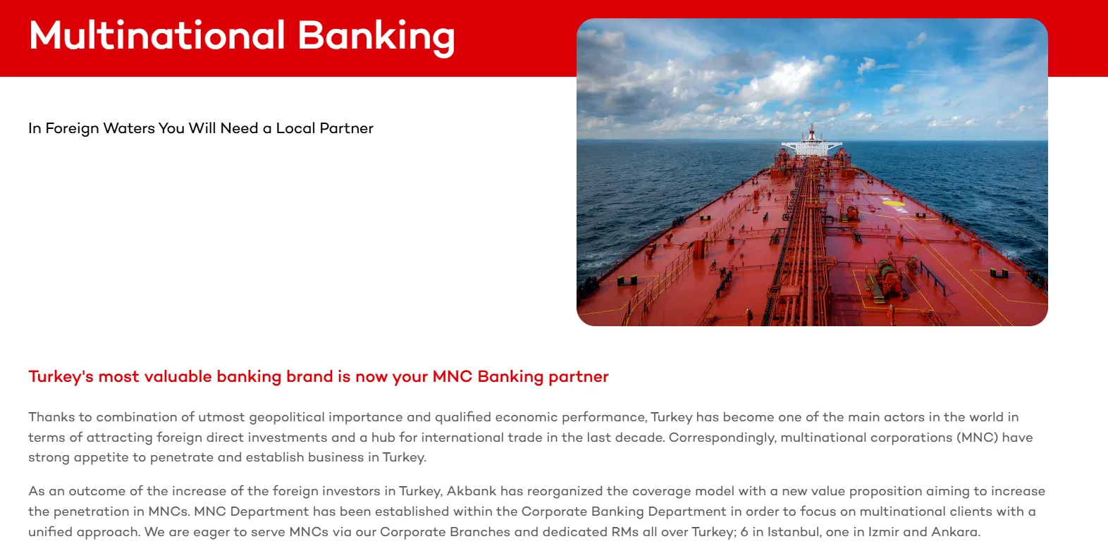 multinational banking