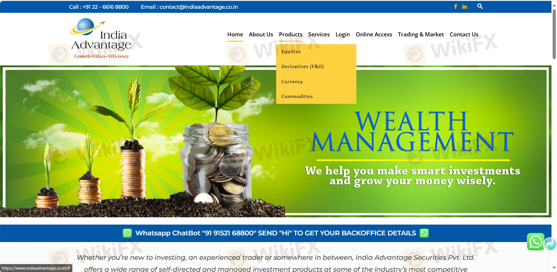 India Advantage products