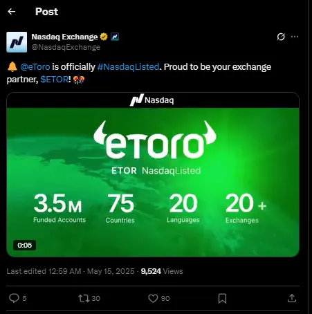 This victim told us etoro requires the regulation of other regions before allowing you to trade, but this regulatory guarantee is not as good as the original one! image.png