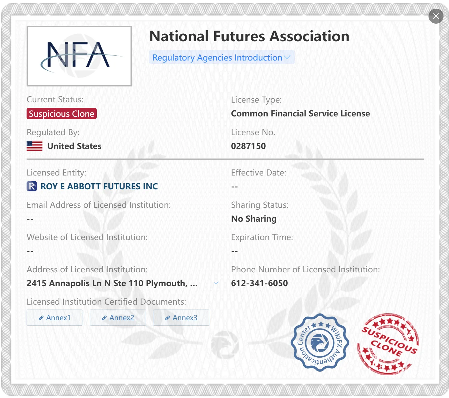 Abbott Futures license