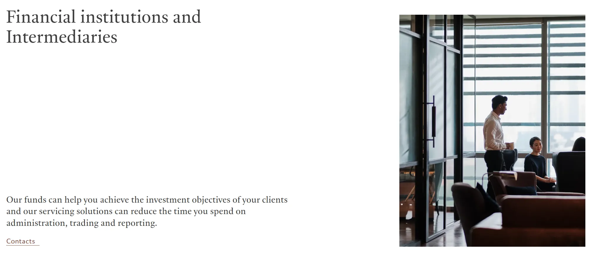 Who Pictet Serves