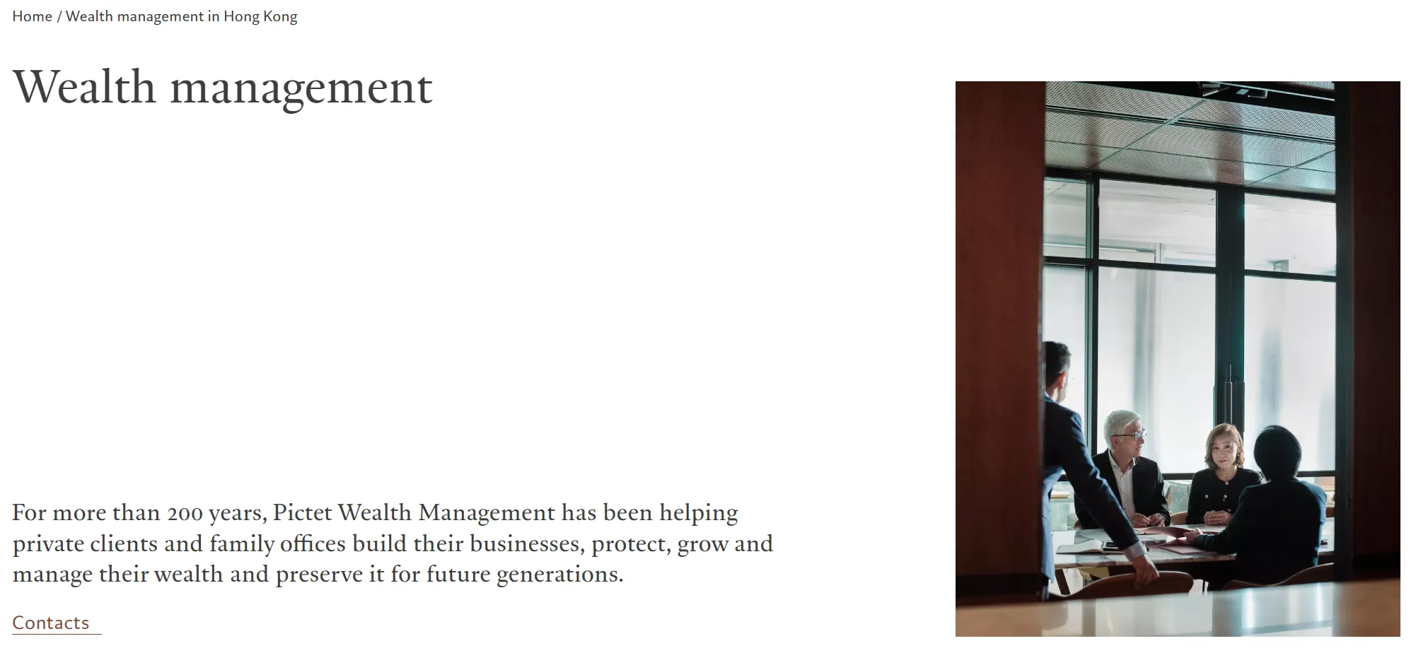 What Pictet Does