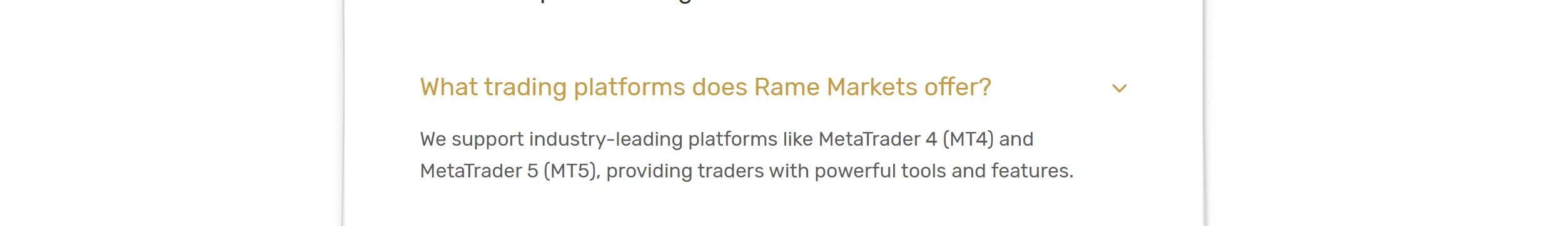 MetaTrader 5