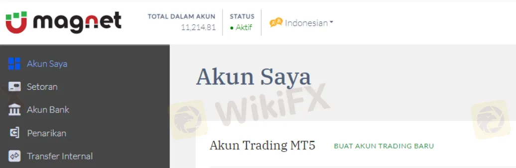 Deposit and Withdrawal