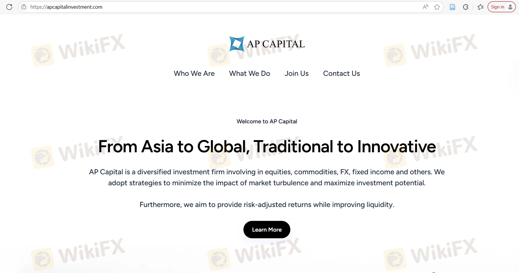 AP CAPITAL Information