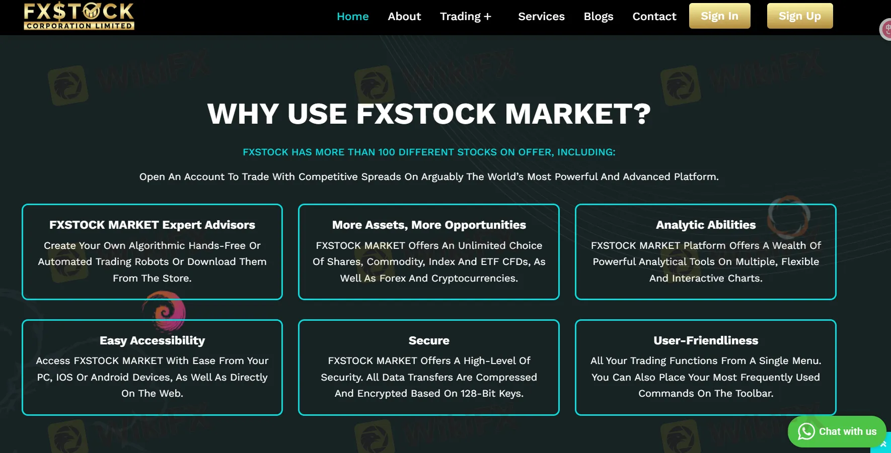 FX Stock sản phẩm
