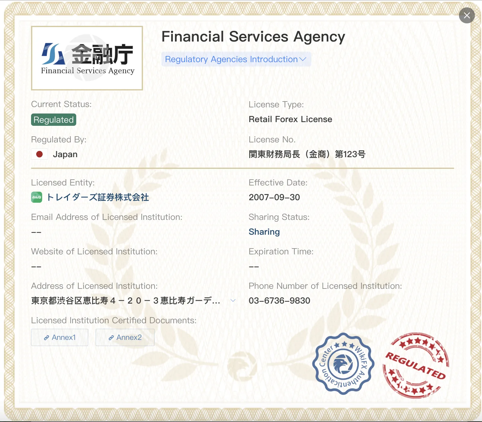 license