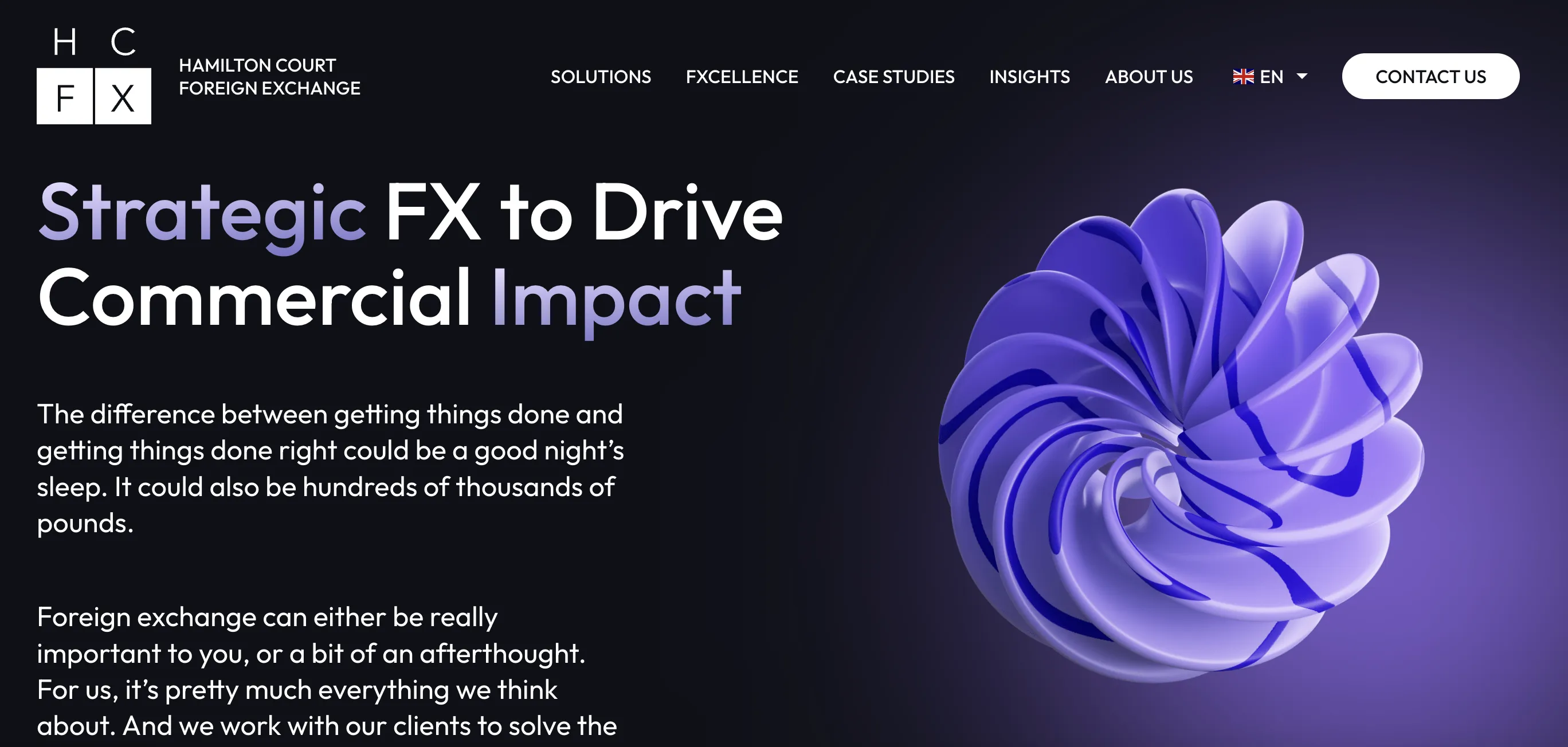 HCFX Information