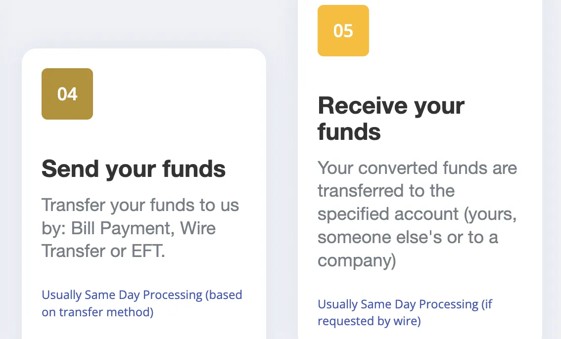 Deposit and Withdrawal