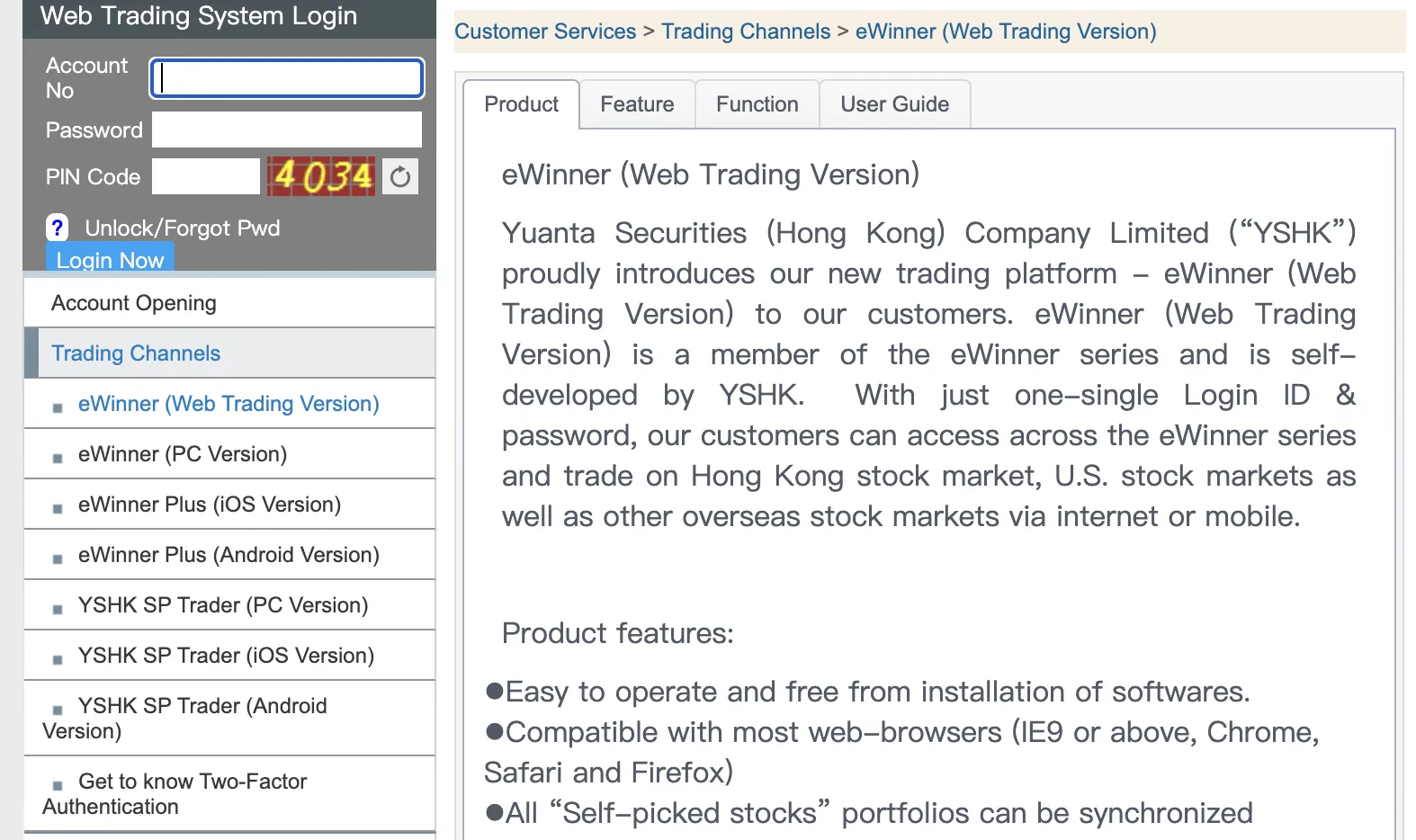 Trading Platform