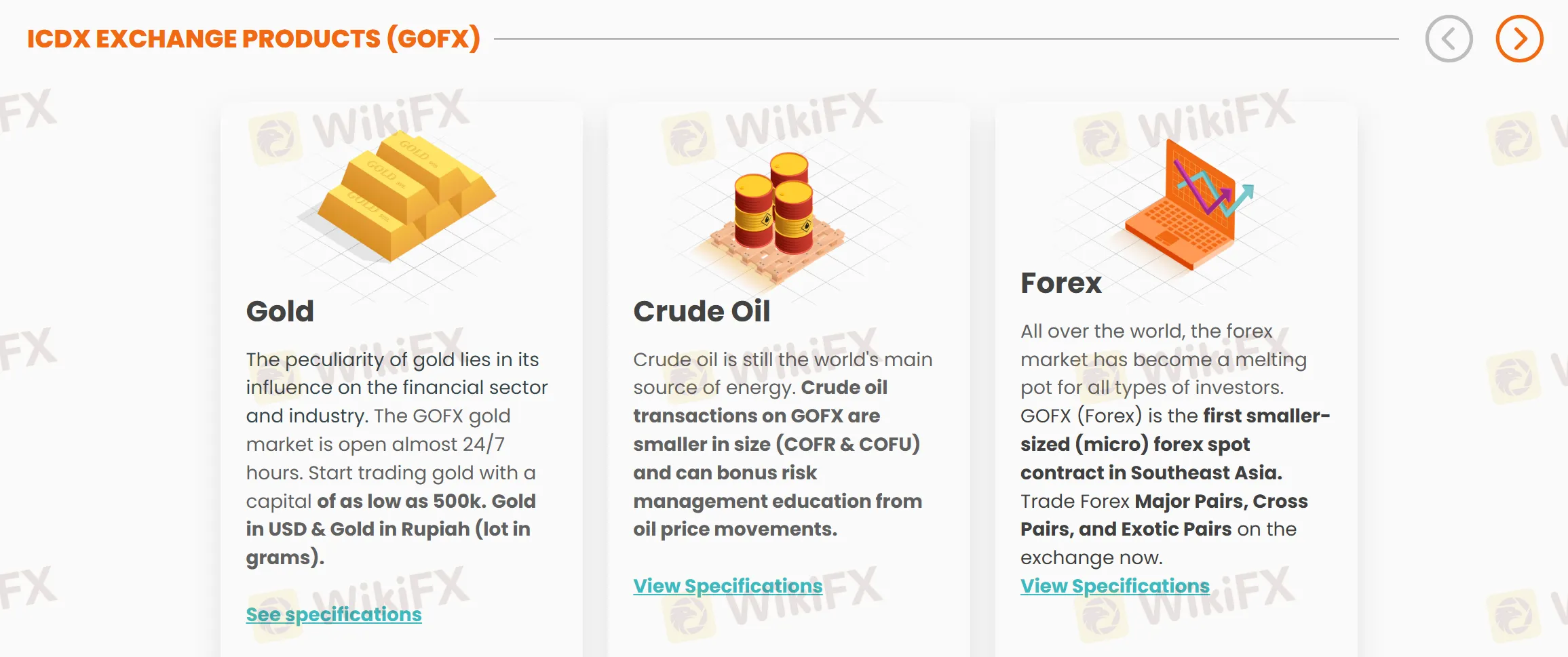 What Can I Trade on GOFX?