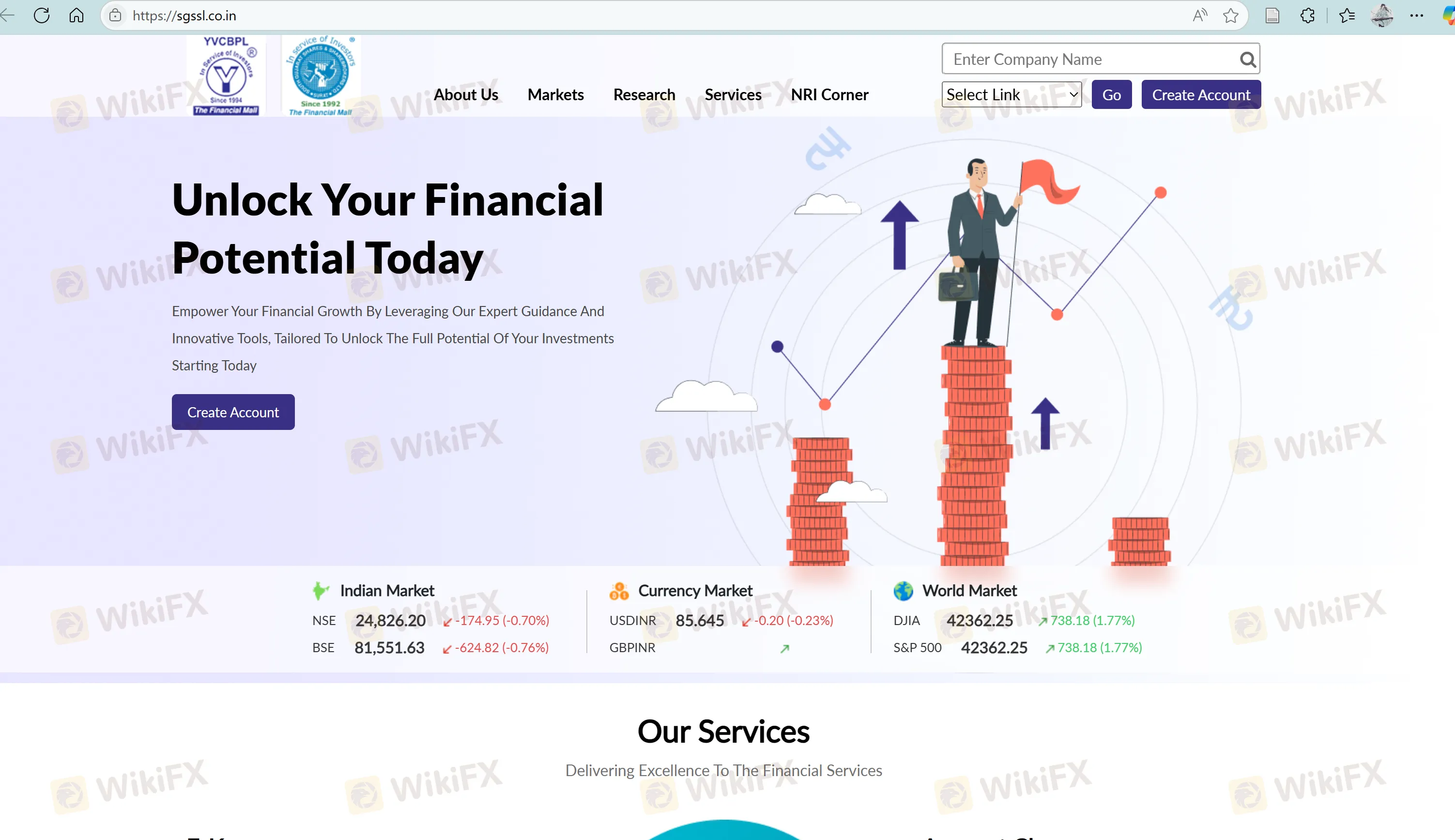 SGSSL's homepage