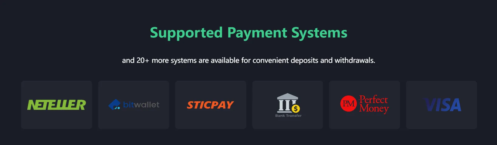 Payment options