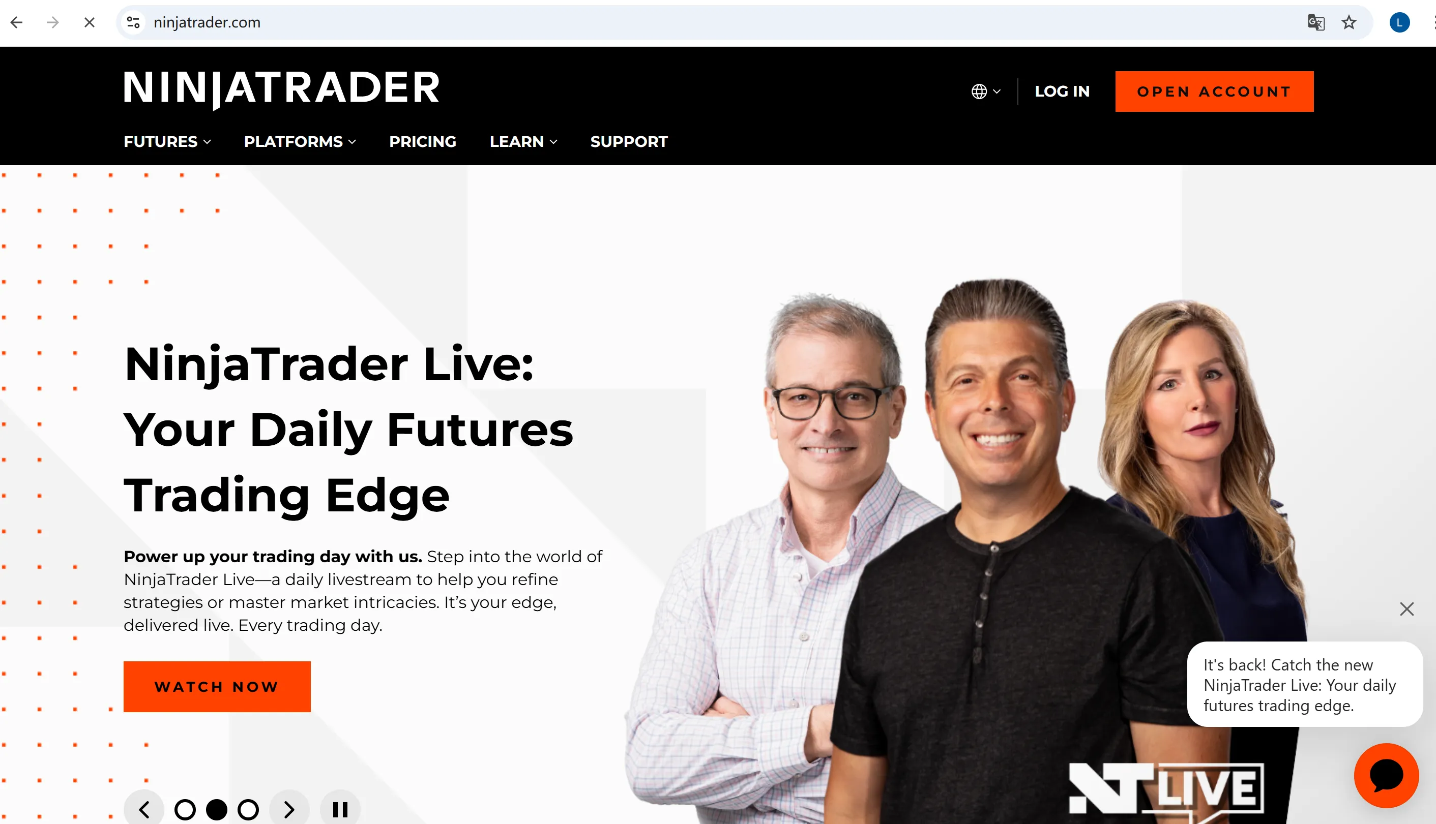 NinjaTrader 