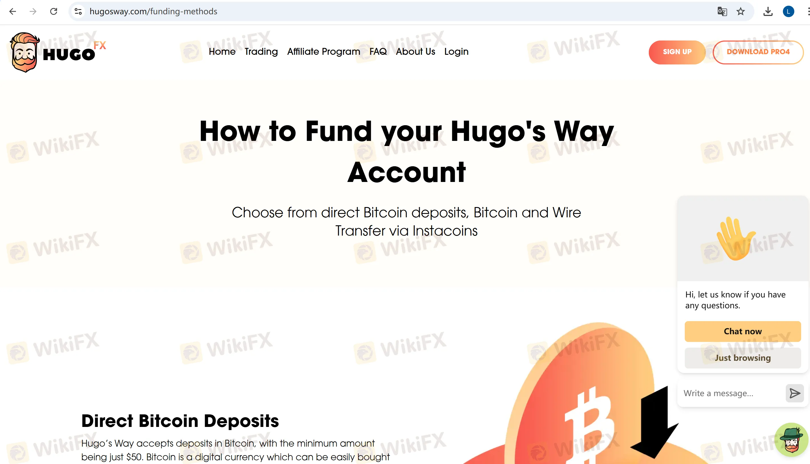 minimum deposit