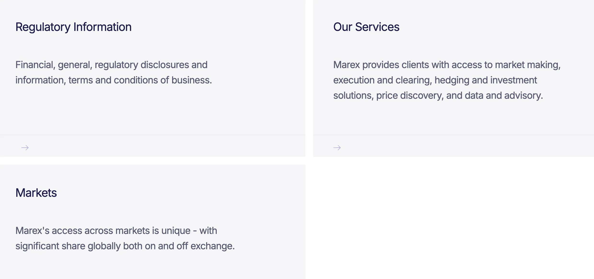 Products and Services