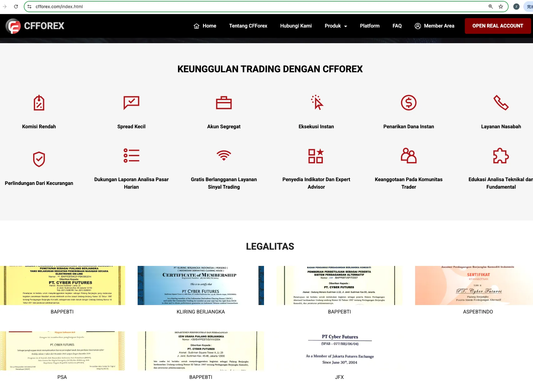 CFForex Information