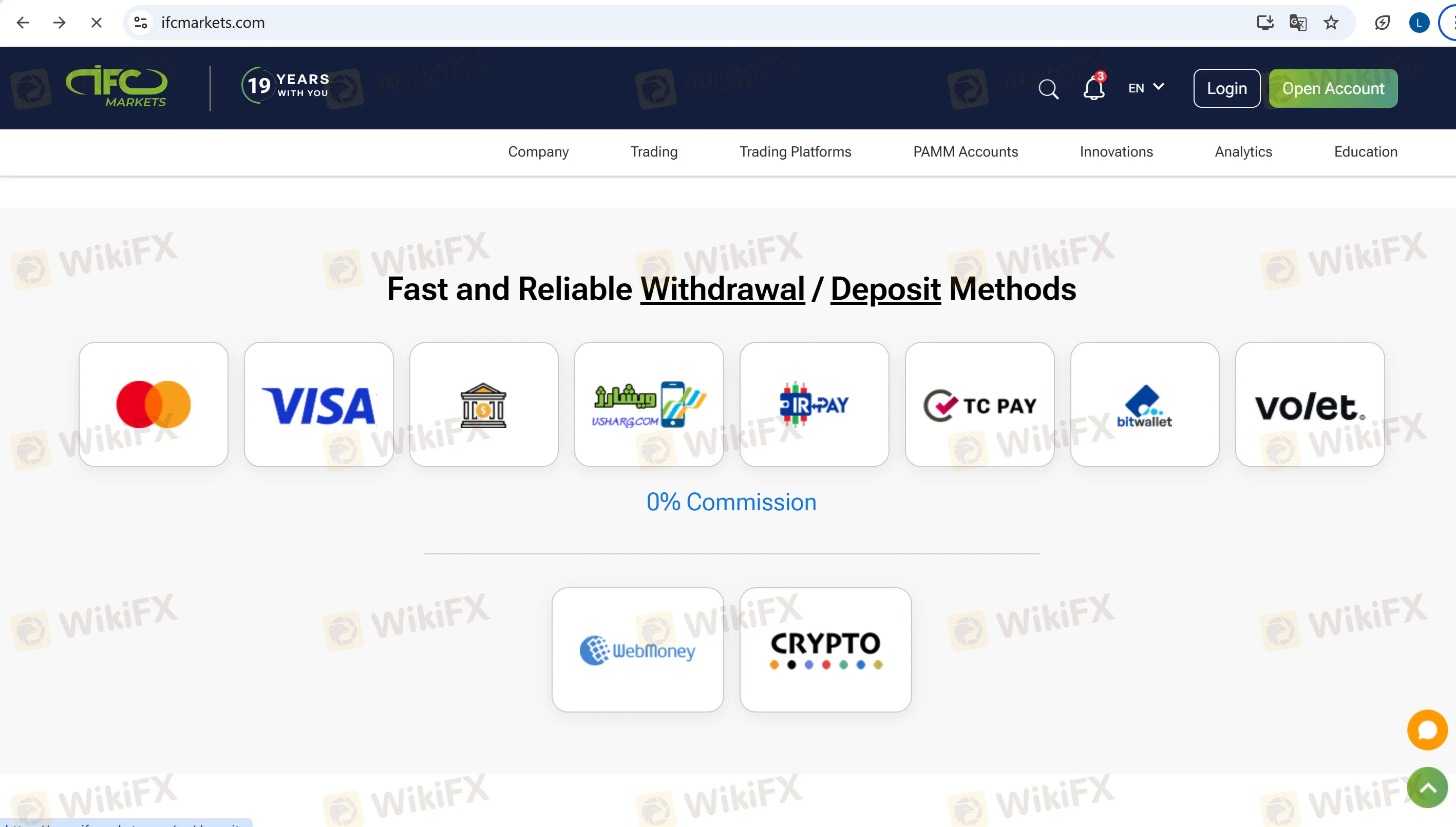 Deposit and Withdrawal