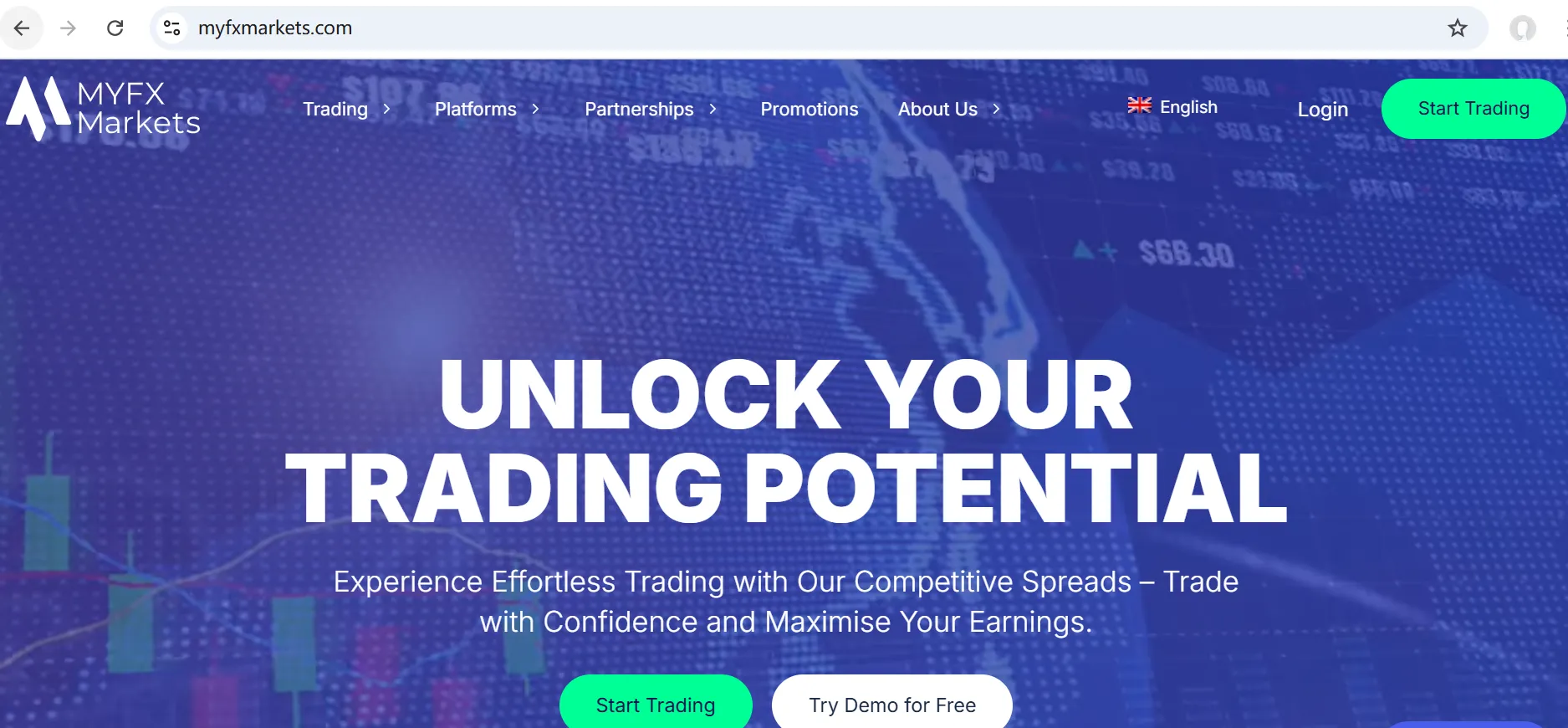 MYFX Markets Information