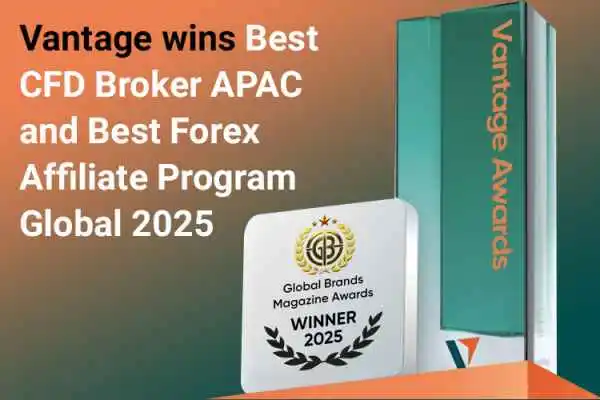 Vantage Takes Home Two Awards at Global Brands Magazine Awards 2025 - Vantage Markets Broker News