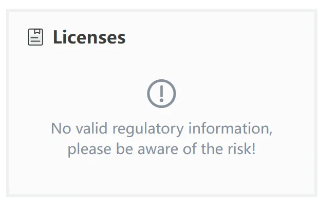 license