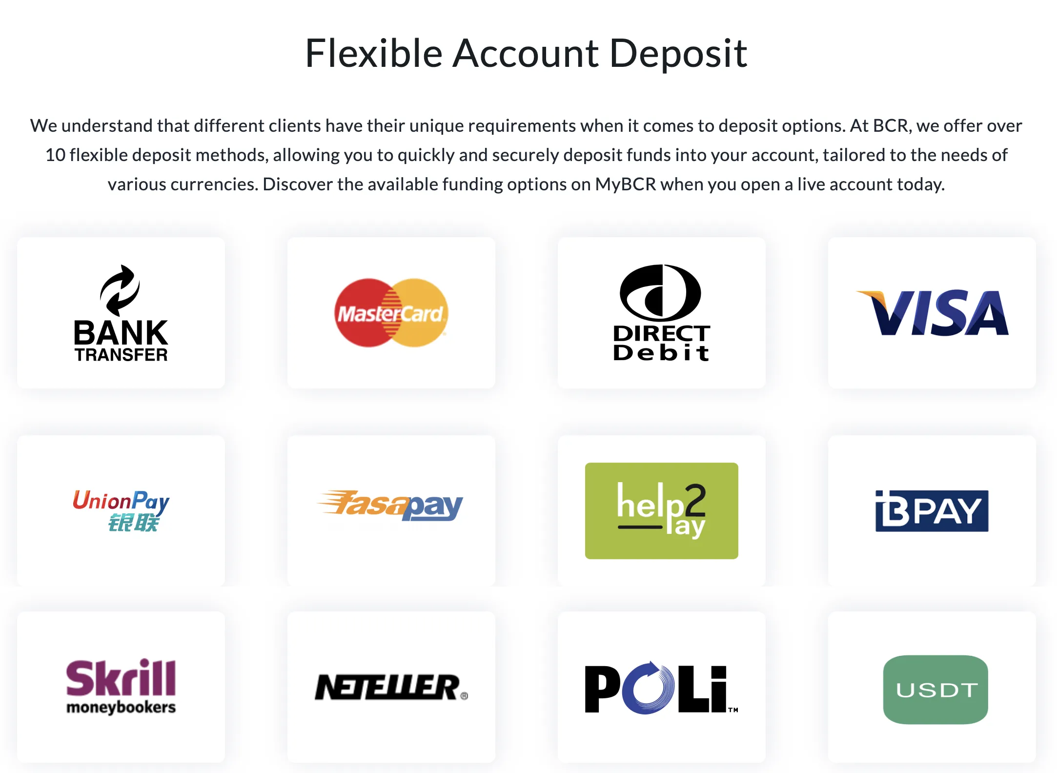 Deposit