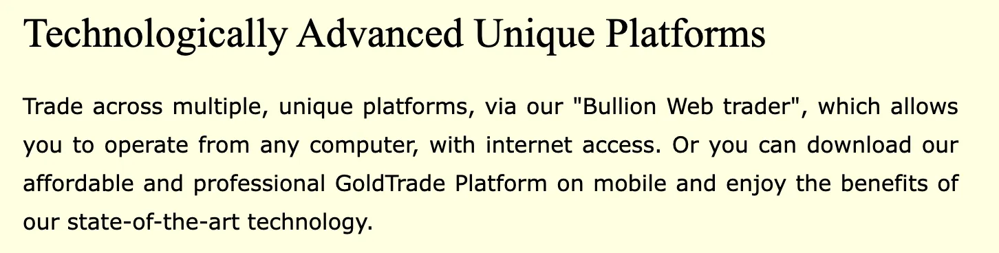 Trading Platform